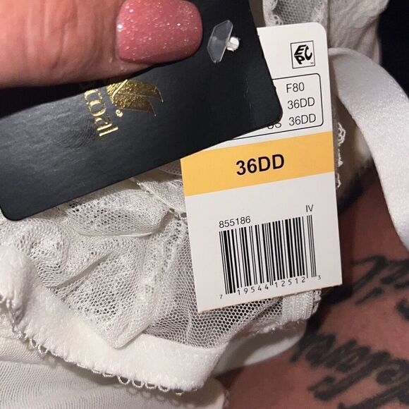 Wacoal NWT Retro Chic Full Figure Underwire Lace Bra Sz 36DD - Picture 5 of 5